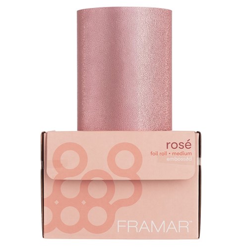 Framar Embossed Foil Roll Rose