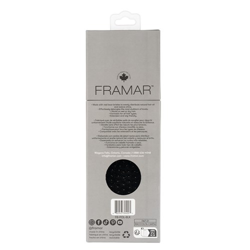 FRAMAR POLISH BRUSH BLACK FB-POL-BLK