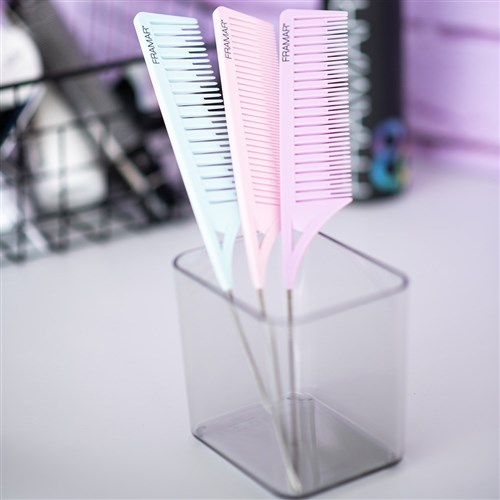 Framar Dreamweaver Highlighting Tail Combs 3pk Pastel