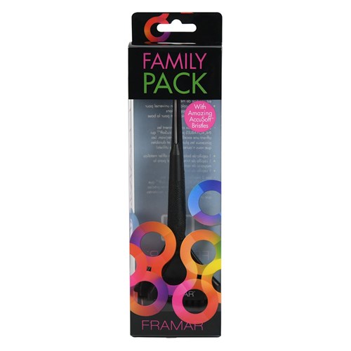 Framar Family Pack Tint Brush Set Black