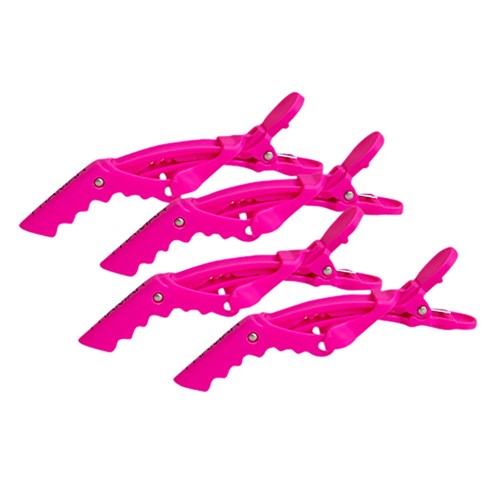 Framar Gator Grip Clips 4pk Pink