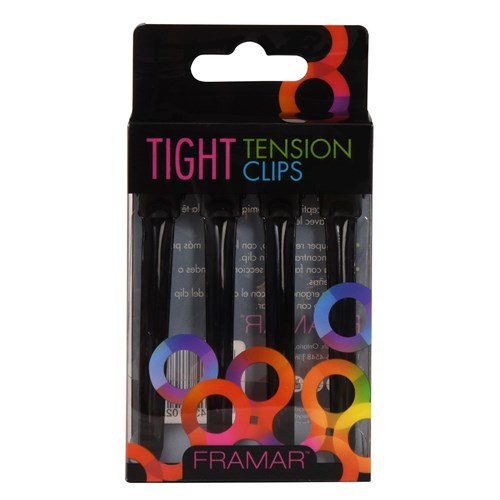 Framar Tight Tension Clips 4pk Black