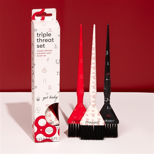 Framar Triple Threat Tint Brush Set Get Lucky