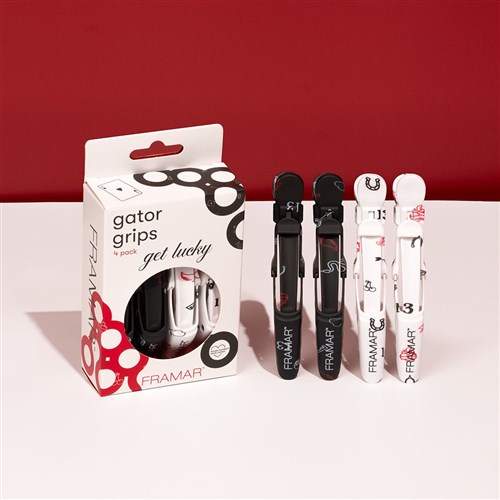 Framar Gator Grip Clips 4pk Get Lucky