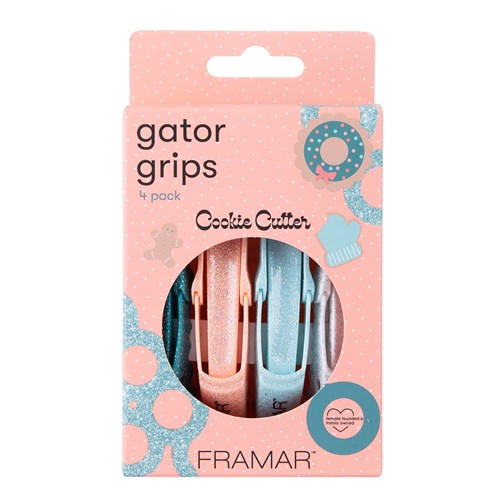 Framar Gator Grip Clips 4pk Cookie Cutter