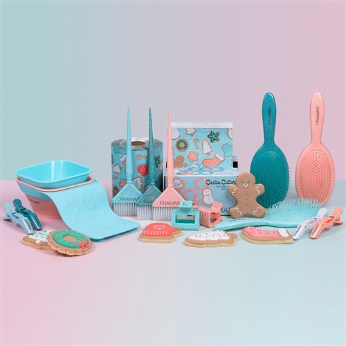 Framar Detangle Hair Brush Cookie Cutter Frosting