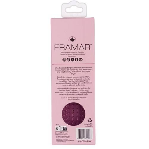 FRAMAR PINK MINI DETANGLER FB-DTM-PNK