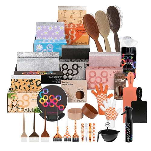 FRAMAR PINK MINI DETANGLER FB-DTM-PNK