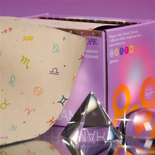 Framar Embossed Foil Roll Aurascope