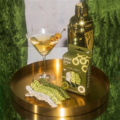 Framar Gator Grip Clips 4pk Extra Dirty