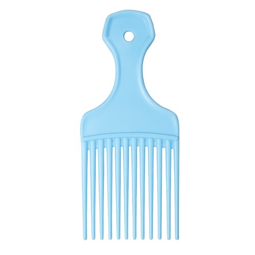 Blue Afro Comb