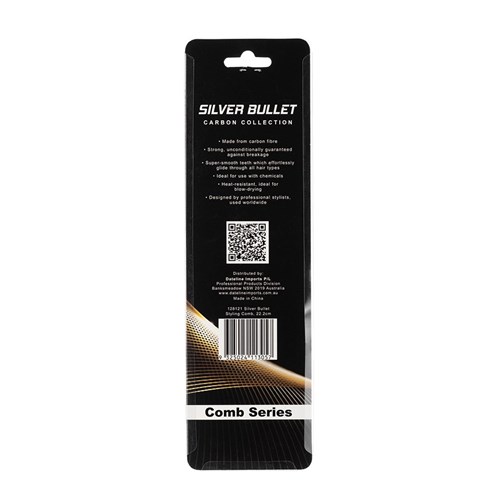 Silver Bullet Carbon Styling Comb