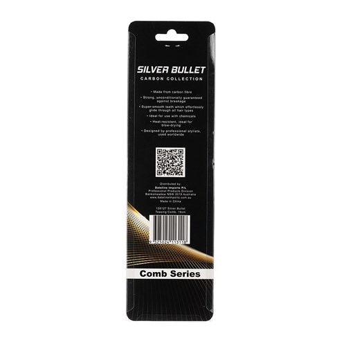 Silver Bullet Carbon Teasing Comb