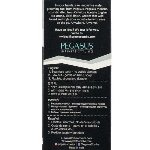 Pegasus M6 Beard Comb
