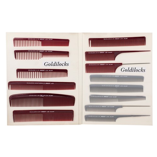 Krest Goldilocks No. 16 Cutting Comb - 21.5cm