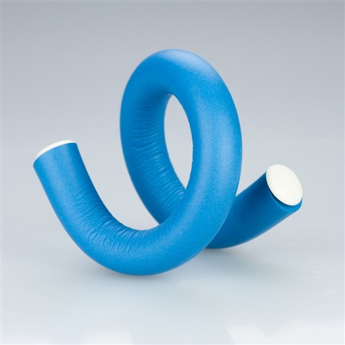 Hair FX Long Flexible Hair Rollers - Blue, 12pk