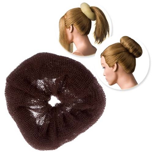 Dress Me Up Hair Donut Brown - X-Large, Regular
