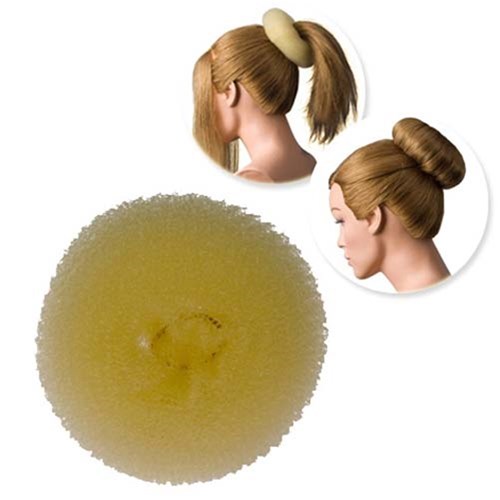 Dress Me Up Hair Donut Blonde - Small, Thick
