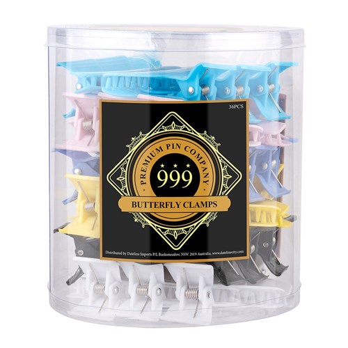 Premium Pin Company 999 Large Coloured Butterfly Clamps