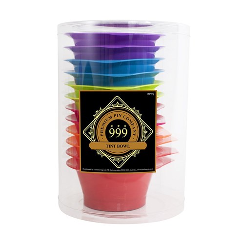 Premium Pin Company 999 Tint Bowl Bright 12pc