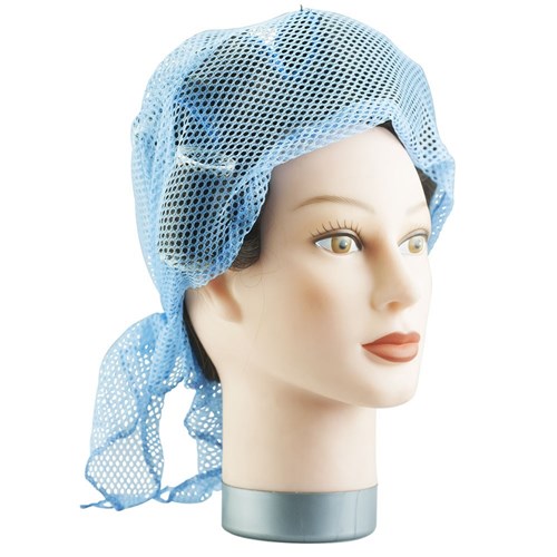 Dress Me Up Network Triangular Setting Hair Net Blue