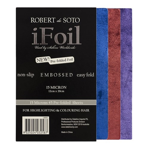 Robert de Soto Coloured Embossed Foil - 45pk