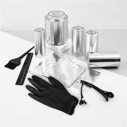 Robert de Soto Black Satin Ultra Reusable Gloves Large 4pc