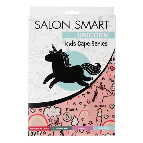 Salon Smart Kids Cutting Cape Unicorn