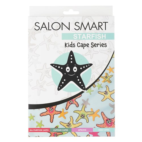 Salon Smart Kids Cutting Cape Starfish