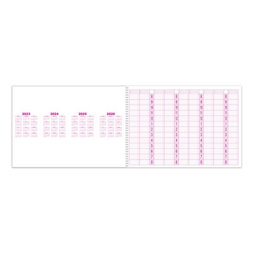 Dateline Professional 9 Column Appointment Book
