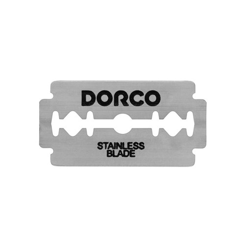 Dorco Stainless Steel Hair Razor Blades 100pk