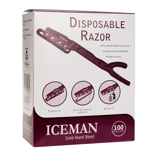 Iceman Disposable Hair Razors 100pk