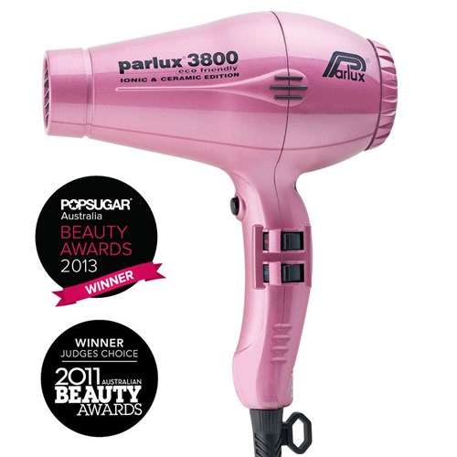 Parlux 3800 Ionic Ceramic Hair Dryer Pink