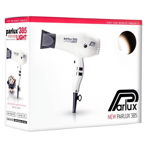 Parlux 385 Power Light Ceramic Ionic Hair Dryer Orange Box