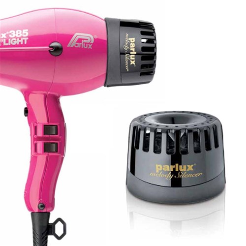 Parlux 385 Power Light Ceramic Ionic Hair Dryer Pink