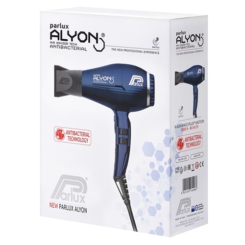 Parlux Alyon Air Ionizer Tech Hair Dryer Midnight Blue