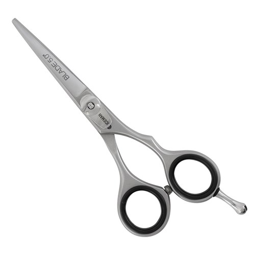  Iceman Blade Series Offset Satin 5” Hairdressing Scissors Closed