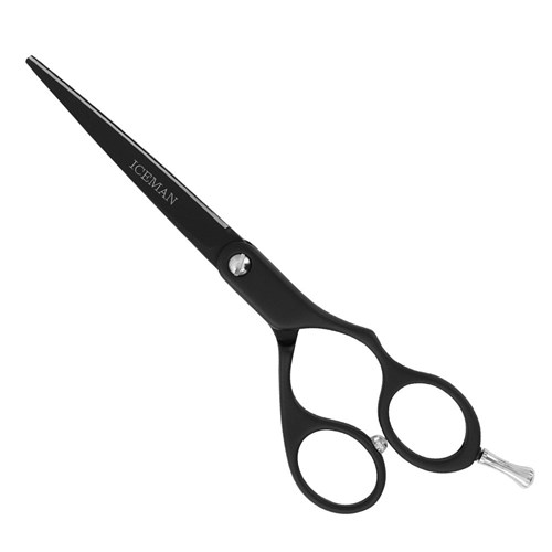 Iceman Nano 6” Hairdressing Scissors Matte Black