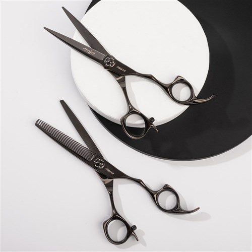 Iceman Mizumi Katani 5.5” Hairdressing Scissors Black