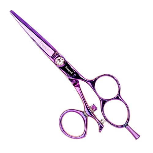 Iceman 5.5 Cool Pink Scissors - Hand Honed Blades