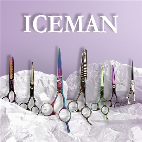 Iceman Bling Emerald 6'' Hairdressing Scissors