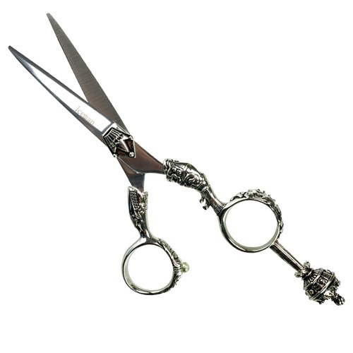 Iceman Medieval 5.5” Silver Hairdressing Scissors 