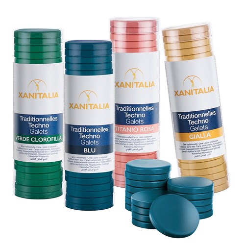 Xanitalia Techno Galets Wax Discs Azulene