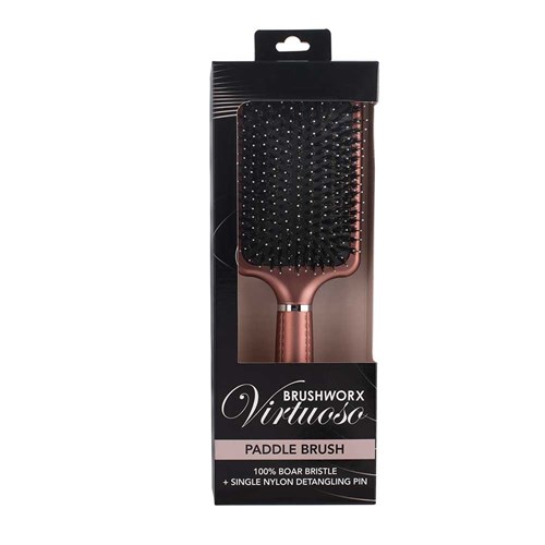 Brushworx Bulk Buy Virtuoso Paddle Brush Mixed Bristle 3pk
