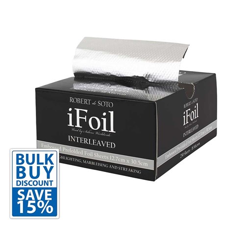 Robert de Soto iFoil Bulk Buy Pop Up Silver Foil 18 Micron 3pk