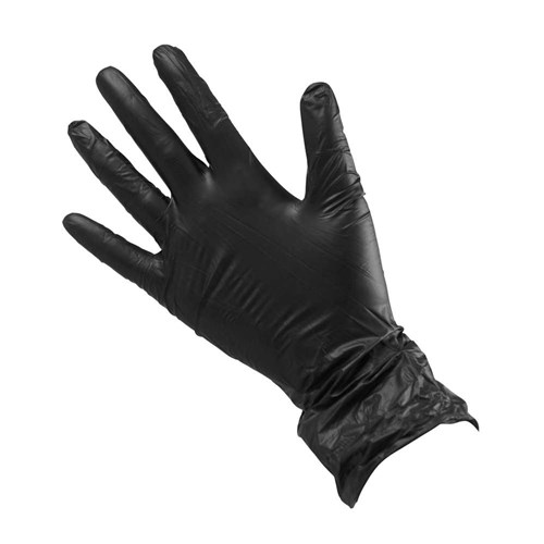 Salon Smart Bulk Buy Vinyl Gloves Black Small 300pk