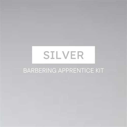 Dateline Professional Barbering Apprentice Kit Silver
