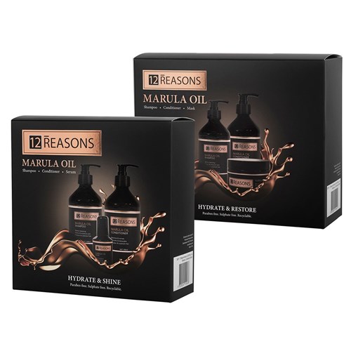 12Reasons Marula Oil Restore Pack