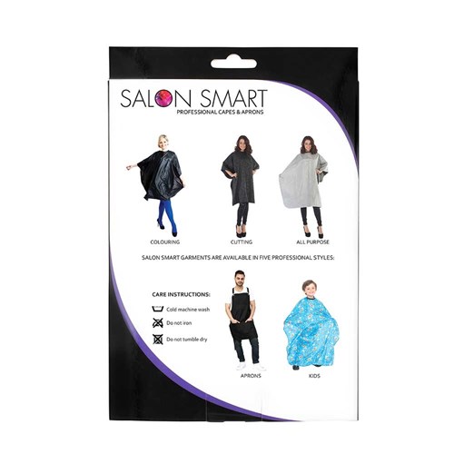 Salon Smart Bulk Buy Screen Me Protective Apron Black 3pk 