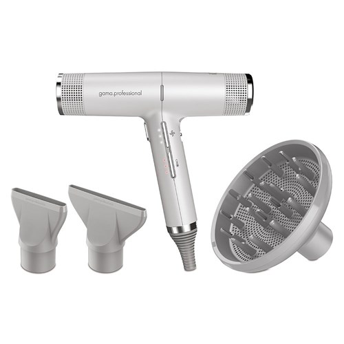iQ Perfetto Hair Dryer and Accessories Group Photo